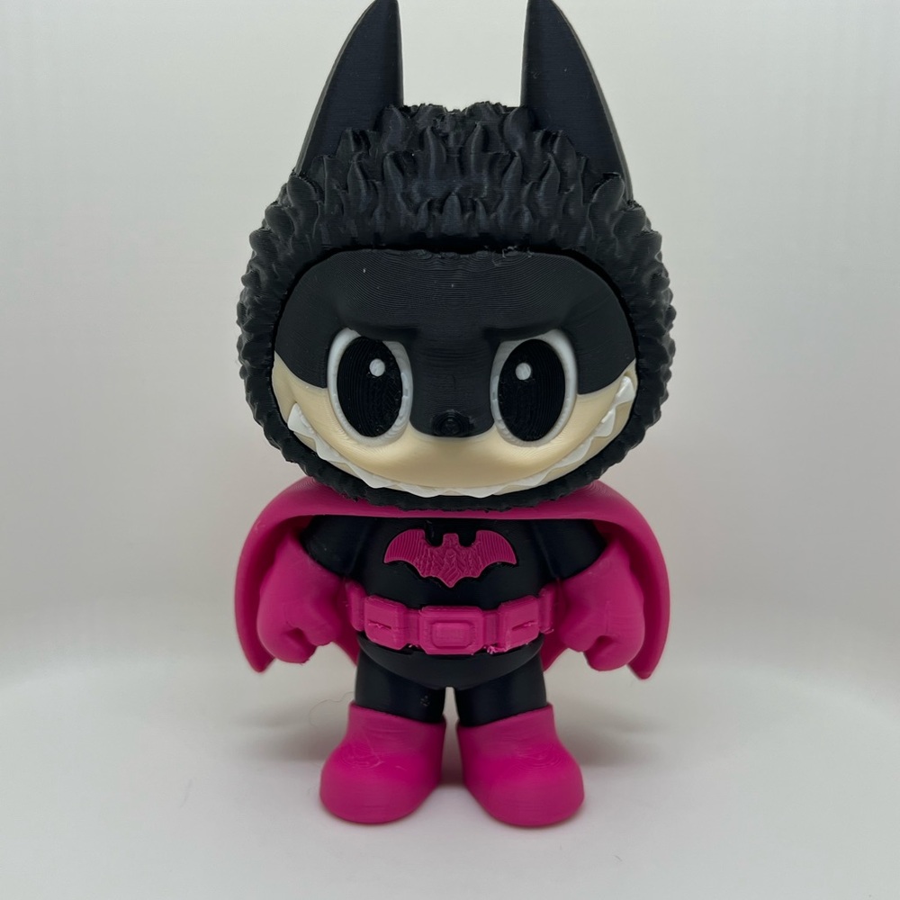 Labubu Batwoman with mask by 3D Print